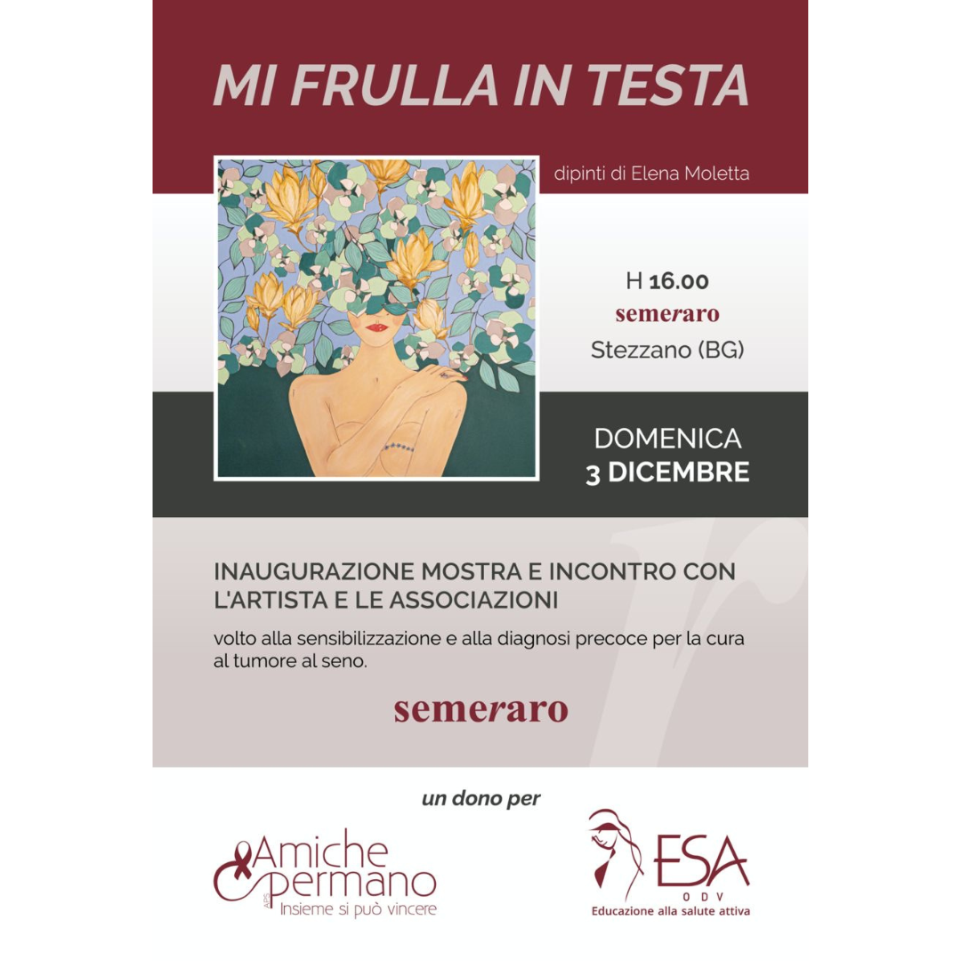 "MI FRULLA IN TESTA" EVENTO SEMERARO