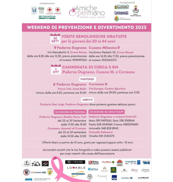 CAMMINATA CON AMICHE PER MANO